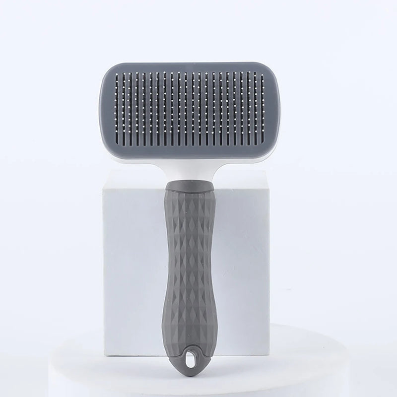 Gentle Pet Grooming Brush for Dogs & Cats