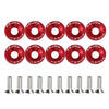 Anodized Aluminum Washer and Bolt Kit for Car Customization