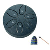 6-Note Steel Tongue Rain Drum for Outdoor Meditation & Relaxation