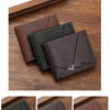 Slim RFID-Blocking Leather Bifold Wallet with Cash Clip