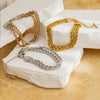 Triple-Layer Twist Chain Bracelet