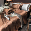 Housse de Couette en Satin de Soie Premium