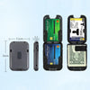 Slim RFID-Blocking Metal Wallet with Removable Money Clip