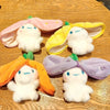 Reversible Easter Bunny & Carrot Plush Toy
