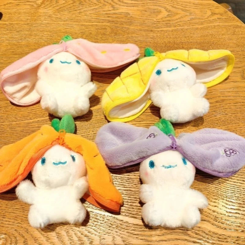 Reversible Easter Bunny & Carrot Plush Toy
