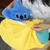 Mesh Shoe Wash Bag with Soft Fluff Lining