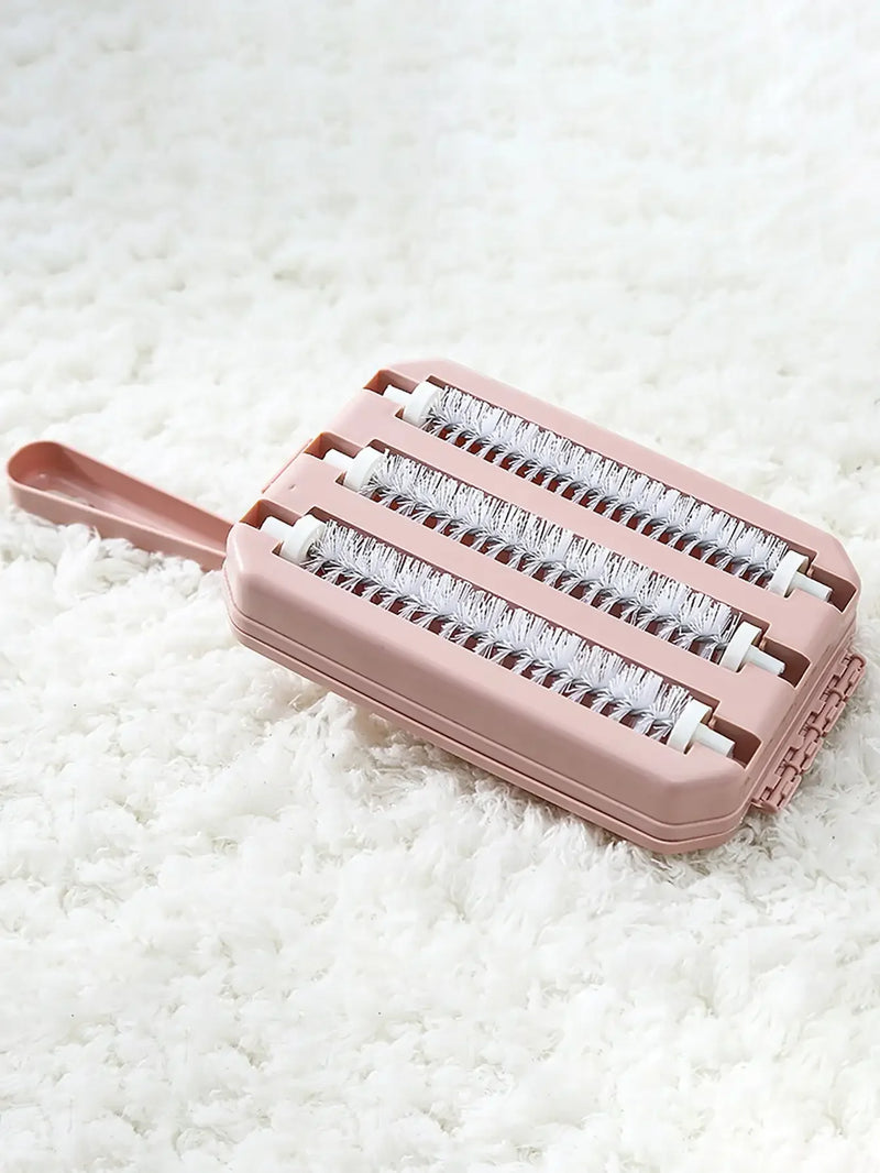 Handheld Doppelrollen-Bürste für Tierhaare & Schmutz