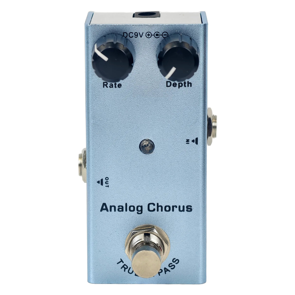 Compact Guitar Effects Pedal with 10 Classic Effect Modes