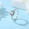 Sterling Silver Heart Ring with Cubic Zirconia