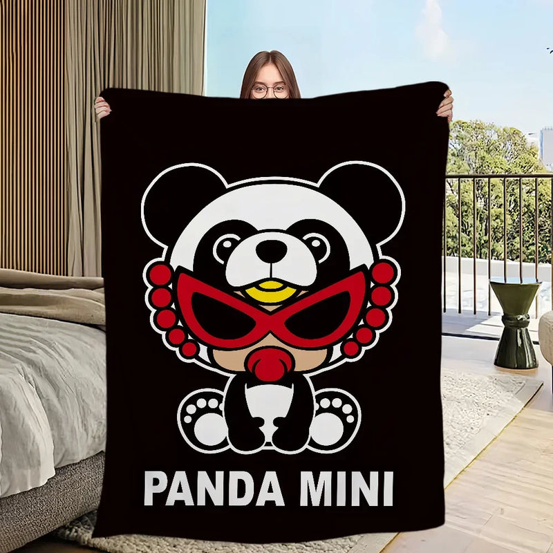 Manta de Plush Acogedora con Mensaje Inspirador
