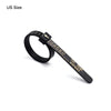 Plastic Ring Sizer Gauge for Accurate Finger Size Measurement
