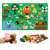 Interactive Felt Story Board Set with Farm & Ocean Themes