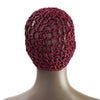 Hand-Crocheted Mesh Hair Net Cap for Women