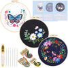 Embroidery Stitch Practice Kit with 30 Stitches for Beginners