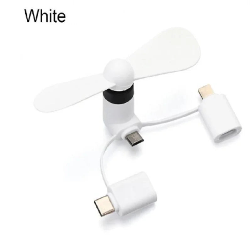Portable Clip-On Phone Cooling Fan