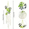 Artificial Wisteria Vine Garland for Wedding & Home Décor