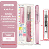 Kakuno Transparent Fountain Pen with Smiley Nib