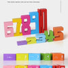 Montessori Wooden Number Puzzle - Counting & Stacking Toy for Kids