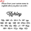 Personalized Cursive Name Necklace in Stainless Steel