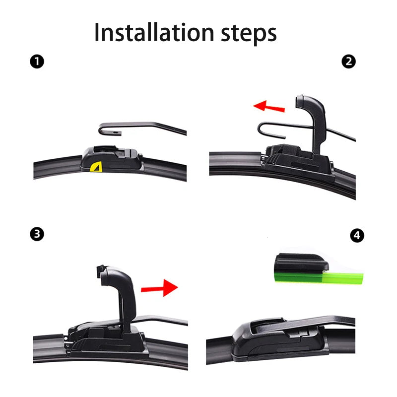 Universal Beam Wiper Blades – Quiet, Durable, All-Weather Performance