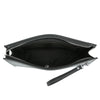 Men's PU Leather Tablet Clutch Bag with Zipper
