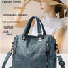 Vintage-Inspired Crossbody Bag with Roomy Interior