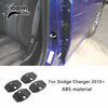 Carbon fiber interior trim kit for Dodge Charger featuring ABS material components.