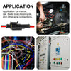Waterproof 2-Pin Electrical Connector Kit with 16 AWG Wire