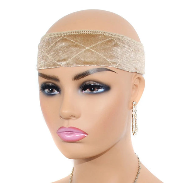 Adjustable Velvet Wig Grip Band