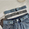 Invisible Elastic Belt for Women – Adjustable No-Buckle Waistband