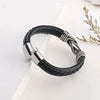 Infinity Knot Leather Bracelet for Men