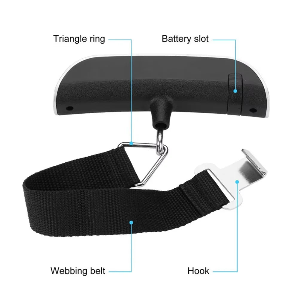 Portable Digital Luggage Scale with Hanging Hook
