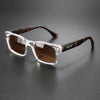 Retro-Vintage Sonnenbrille in quadratischer Form