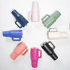 40 oz Insulated Tumbler with Handle and Straw