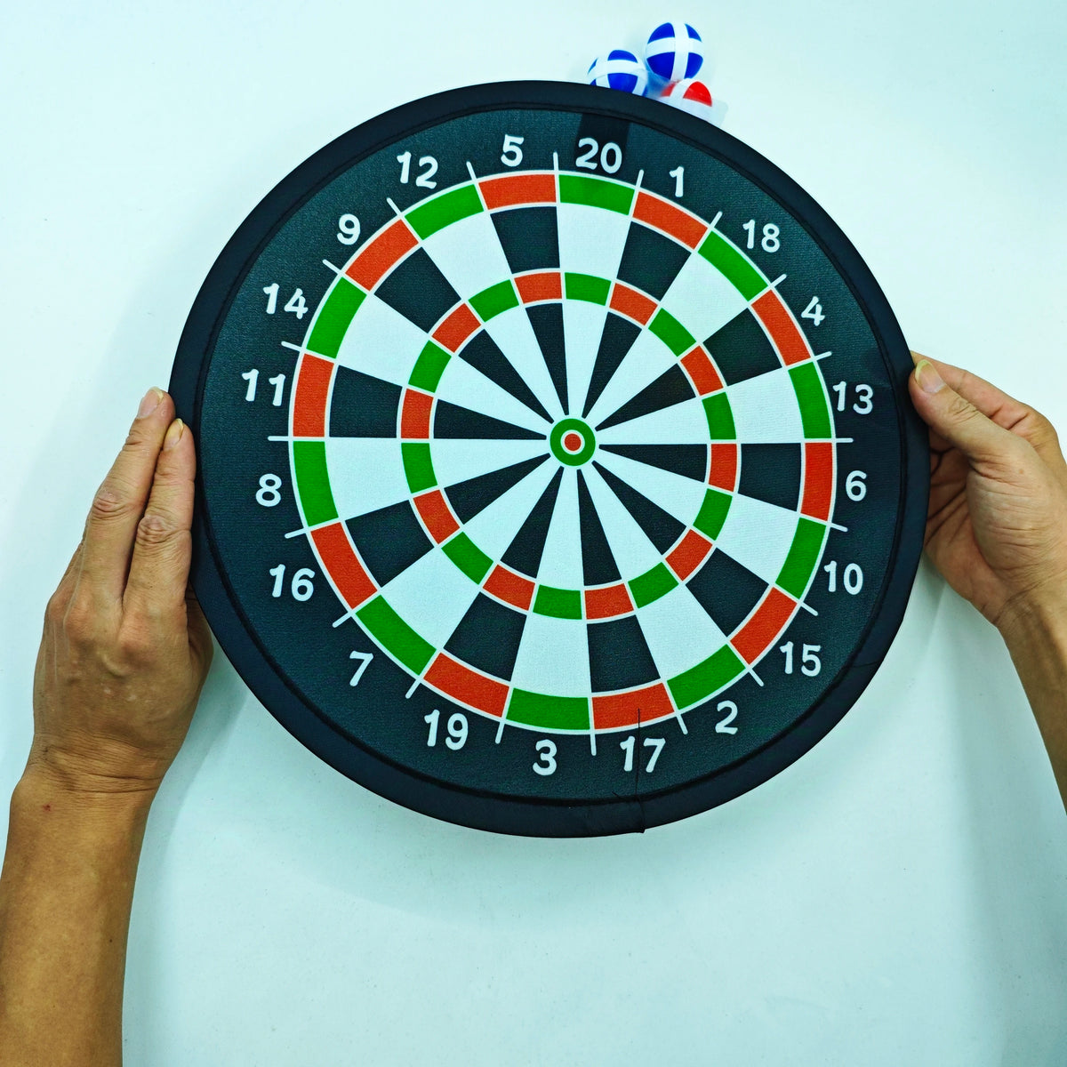 Sticky Ball Dart Board Set for Kids – Double-Sided Educational Family Game