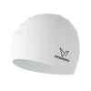 Bonnet de natation en silicone souple pour cheveux longs