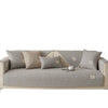 All-Season Waterproof Sofa Cover with Anti-Slip Backing