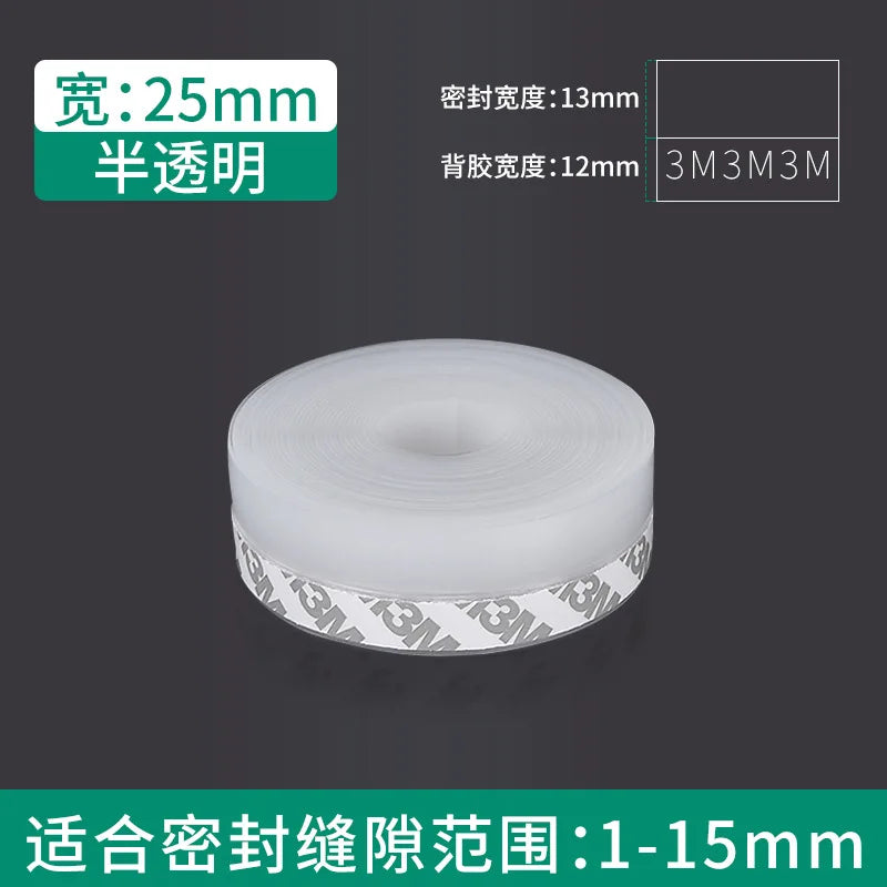 Self-Adhesive Weather Stripping Seal Tape for Doors and Windows