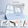Crystal Clear iPad Case with Built-in Pencil Holder