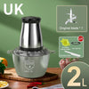 2L Electric Meat Grinder & Food Chopper
