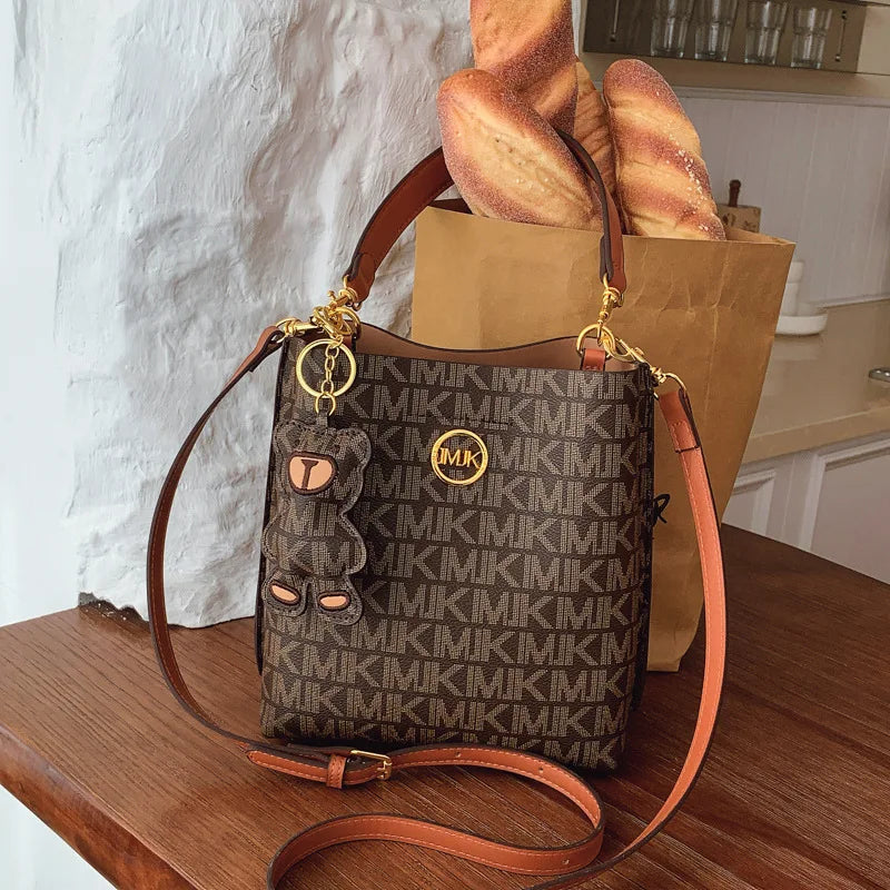 Urban Minimalist PU Bucket Bag