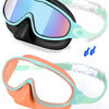 Kids' Anti-Fog Swim Goggles with Nose Cover