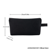 Colorful Canvas Zipper Pouch for Cosmetics, Stationery, and Travel