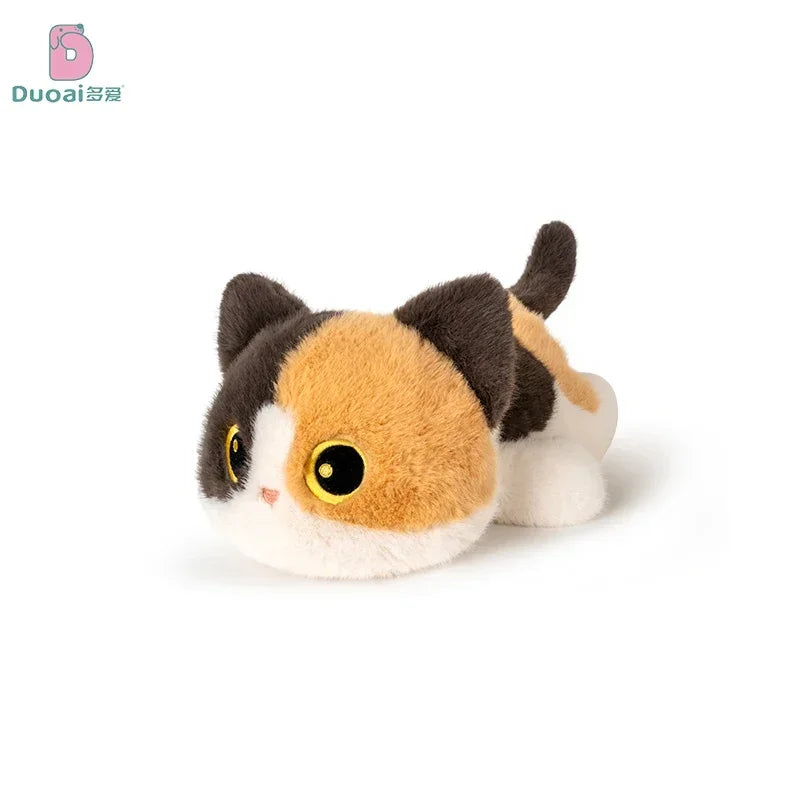 Adorable Siamese Cat Plush Keychain Pendant