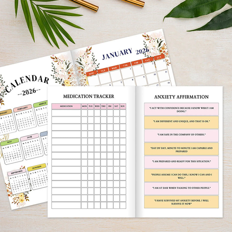 Guided Therapy Journal for Mental Wellness