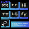 Hexagon LED Ceiling Light Panel