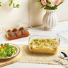 Borosilicate Glass Lunch Box with Leak-Proof Lid
