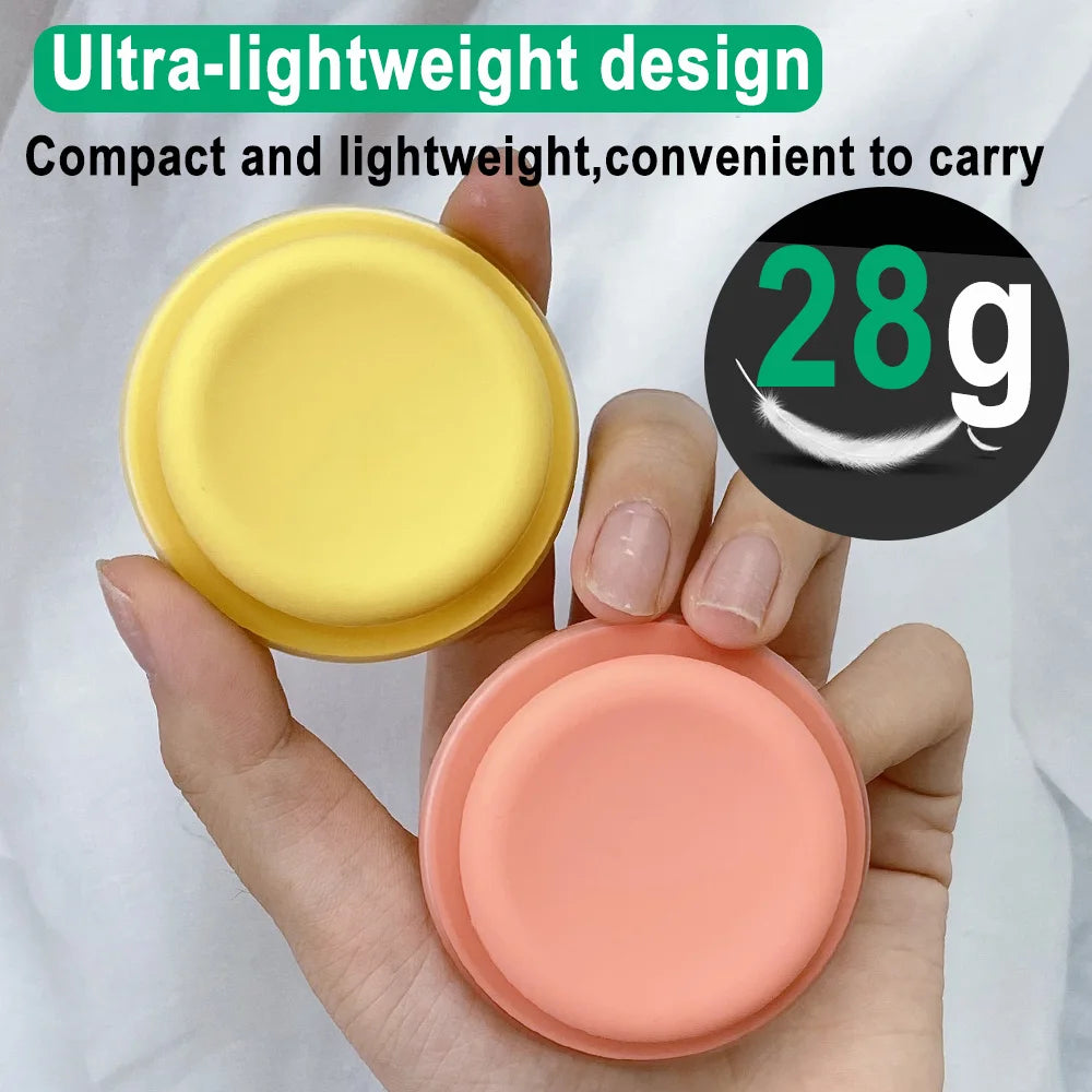 Magnetic Phone Grip and Stand with Silicone Cover