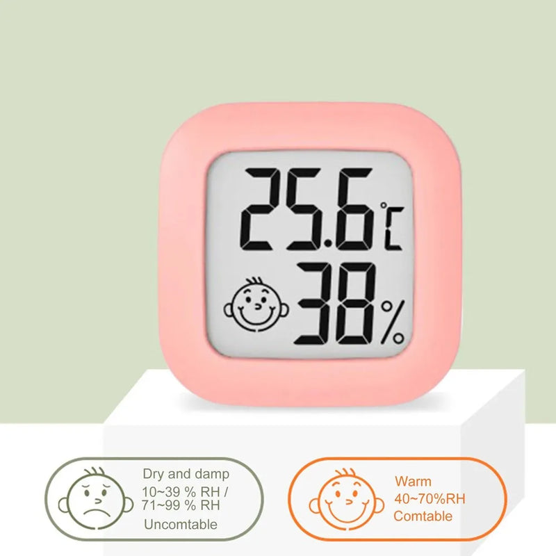 Compact Digital Indoor Thermometer & Hygrometer