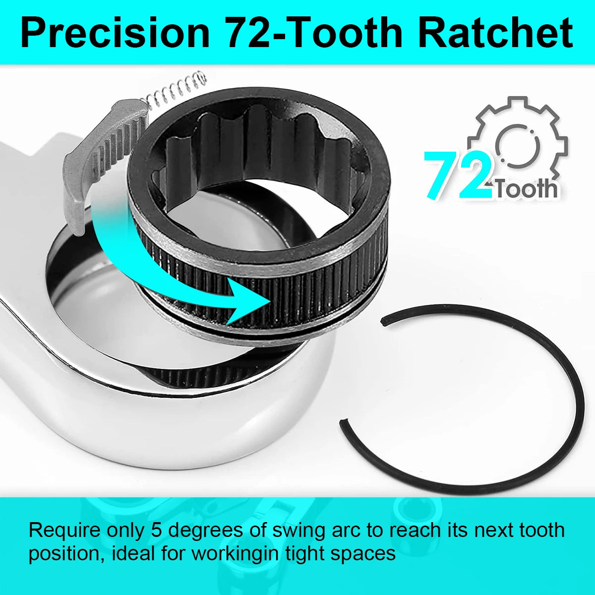 Extra-Long Ratcheting Box End Wrench Set
